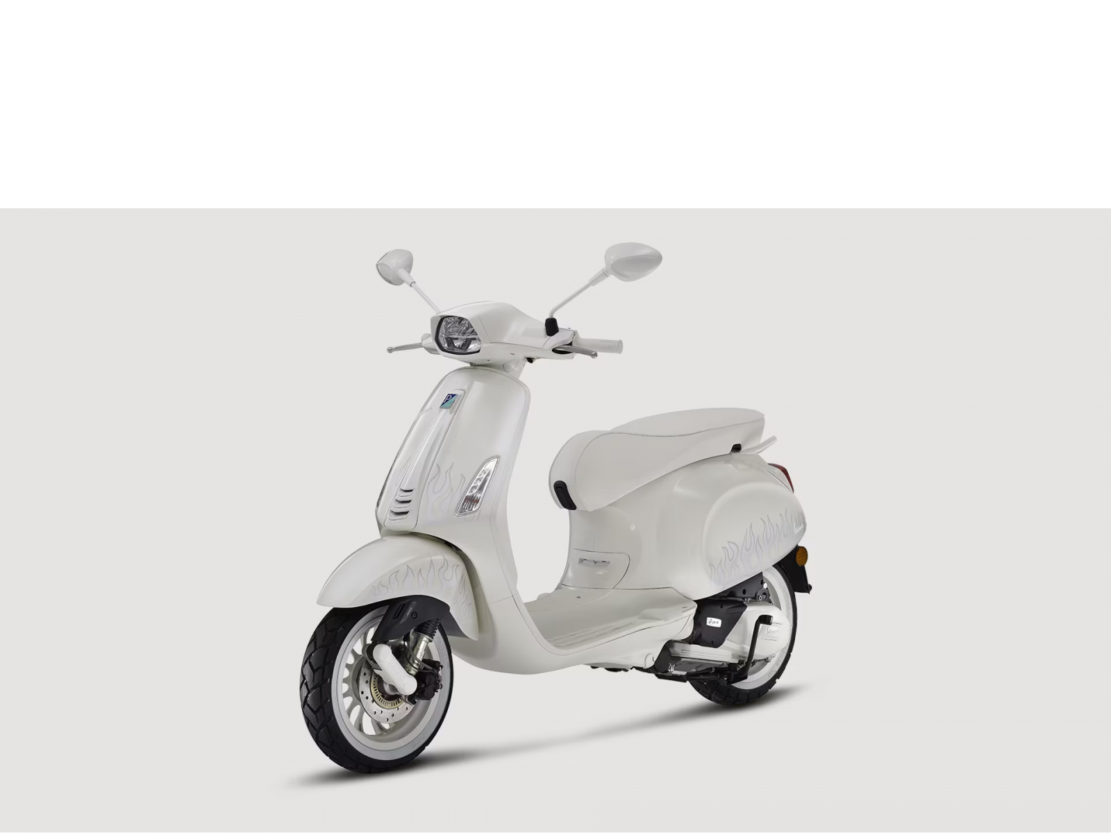 Мотороллер VESPA Sprint 50 Justin Bieber, 2021, белый